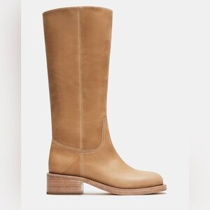 Steve Madden RIGGS BANANA LEATHER BOOTS